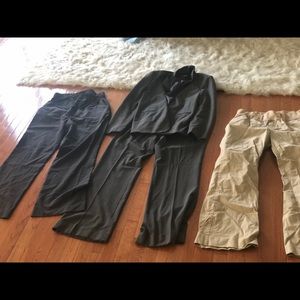 Maternity clothes bundle.  Mostly medium.